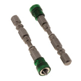 Max 5 in 1 Phillips Cross Screwdriver Bit Set Hex for Drill Screw Driver Green