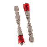 Max 5 in 1 Phillips Cross Screwdriver Bit Set Hex for Drill Screw Driver Red