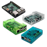 Max Protector Shell Cover Case Enclosure for Raspberry Pi 2B 3B 3B+ Black