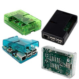 Max Protector Shell Cover Case Enclosure for Raspberry Pi 2B 3B 3B+ Black