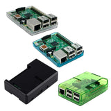 Max Protector Shell Cover Case Enclosure for Raspberry Pi 2B 3B 3B+ Black