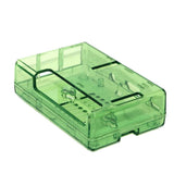Max Protector Shell Cover Case Enclosure for Raspberry Pi 2B 3B 3B+ Light Green