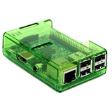 Max Protector Shell Cover Case Enclosure for Raspberry Pi 2B 3B 3B+ Light Green