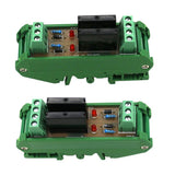 Max Solid State Relay Module Driver Board High Level Trigger 2 CH w/ Base  12V