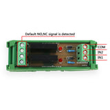 Max Solid State Relay Module Driver Board High Level Trigger 2 CH w/ Base  12V