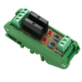 Max Solid State Relay Module Driver Board High Level Trigger 2 CH w/ Base  12V