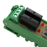 Max Solid State Relay Module Driver Board High Level Trigger 2 CH w/ Base  12V