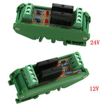Max Solid State Relay Module Driver Board High Level Trigger 2 CH w/ Base  12V
