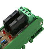 Max Solid State Relay Module Driver Board High Level Trigger 2 CH w/ Base  24V