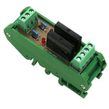 Max Solid State Relay Module Driver Board High Level Trigger 2 CH w/ Base  24V