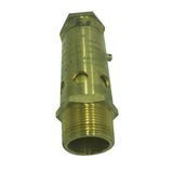 Max Safety Relief Valve Full Copper Spring Pressure Relief Valve 0.7-1.0MPa DN25
