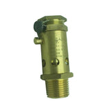 Max Safety Relief Valve Full Copper Spring Pressure Relief Valve 1.0-1.3MPa DN15