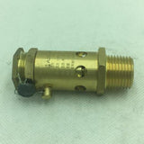 Max Safety Relief Valve Full Copper Spring Pressure Relief Valve 1.0-1.3MPa DN15