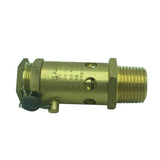 Max Safety Relief Valve Full Copper Spring Pressure Relief Valve 1.0-1.3MPa DN15