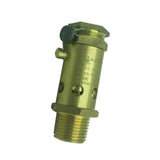 Max Safety Relief Valve Full Copper Spring Pressure Relief Valve 1.0-1.3MPa DN15