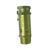 Max Safety Relief Valve Full Copper Spring Pressure Relief Valve 1.0-1.3MPa DN32