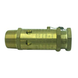 Max Safety Relief Valve Full Copper Spring Pressure Relief Valve 1.0-1.3MPa DN32