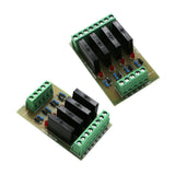 Max Solid State Relay Module Driver Board High Level Trigger 4 Channel 12V