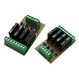 Max Solid State Relay Module Driver Board High Level Trigger 4 Channel 12V