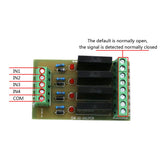 Max Solid State Relay Module Driver Board High Level Trigger 4 Channel 12V