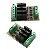 Max Solid State Relay Module Driver Board High Level Trigger 4 Channel 12V