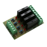Max Solid State Relay Module Driver Board High Level Trigger 4 Channel 24V
