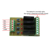 Max Solid State Relay Module Driver Board High Level Trigger 4 Channel 24V