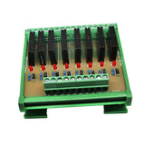 Max Solid State Relay Module Driver Board High Level Trigger 8 CH w/ Base 24V