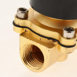 Maxbell DN15 1/2" Normally Closed Electric Solenoid Valve for Water Air Oil DC 24V