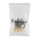 Maxbell DN15 1/2" Normally Closed Electric Solenoid Valve for Water Air Oil DC 24V