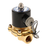 Maxbell DN15 1/2" Normally Closed Electric Solenoid Valve for Water Air Oil DC 24V