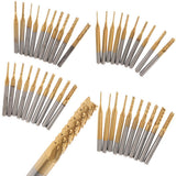 Maxbell 10 Pcs Carbide End Mill Bits Set Milling Cutter Engraving Tool 1.5-3.175mm