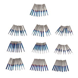 Maxbell 10PCS/Set 1/8 Inch Shank PCB CNC Drill Bits End Mill Engraving 0.8-3.175mm