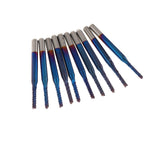 Maxbell 10PCS/Set 1/8 Inch Shank PCB CNC Drill Bits End Mill Engraving 2.0mm