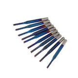 Maxbell 10PCS/Set 1/8 Inch Shank PCB CNC Drill Bits End Mill Engraving 2.0mm