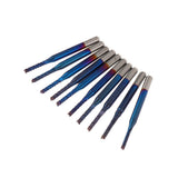 Maxbell 10PCS/Set 1/8 Inch Shank PCB CNC Drill Bits End Mill Engraving 2.0mm
