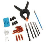 Maxbell 15 Degree Oblique Hole Positioner Woodwork Guide Locator Set 34