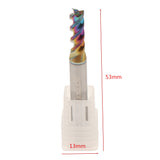 Maxbell 1Pc 3 Flute Alloy Carbide Tungsten Steel End Mill CNC Milling Cutter Drill 5x13x6x50