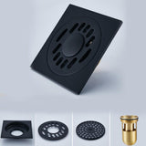 Max Brass Foor Bathroom Machine Accessory Floor Drain Machine Deep Water Seal