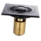 Max Brass Foor Bathroom Machine Accessory Floor Drain Machine Deep Water Seal