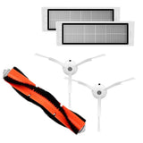 Max 5Pcs Main Brush+HEPA Filter+Side Brush for XIAOMI Mi Robot Vacuum Cleaner