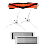 Max 5Pcs Main Brush+HEPA Filter+Side Brush for XIAOMI Mi Robot Vacuum Cleaner