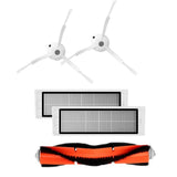 Max 5Pcs Main Brush+HEPA Filter+Side Brush for XIAOMI Mi Robot Vacuum Cleaner