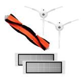 Max 5Pcs Main Brush+HEPA Filter+Side Brush for XIAOMI Mi Robot Vacuum Cleaner