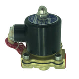 Maxbell DC24V/AC220V 1/2'' Brass Electric Solenoid Valve Water Air Gas Normal Closed DC24V