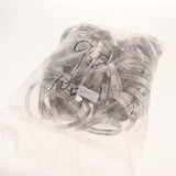 Maxbell 100Pcs Adjustable Stainless Steel Worm Gear Hose Clamp Clip Fastener 76-92mm