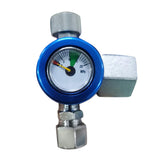 Maxbell 0-25Mpa Acetylene Flow Meter Gas Regulator Flowmeter Welding Gauge