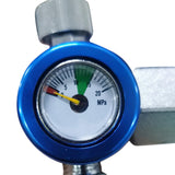 Maxbell 0-25Mpa Acetylene Flow Meter Gas Regulator Flowmeter Welding Gauge