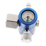 Maxbell 0-25Mpa Acetylene Flow Meter Gas Regulator Flowmeter Welding Gauge
