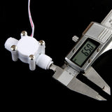 Max 2 Points Water Flow Switch Pure Water Machine Flow Switch G1/4 Inner Wire